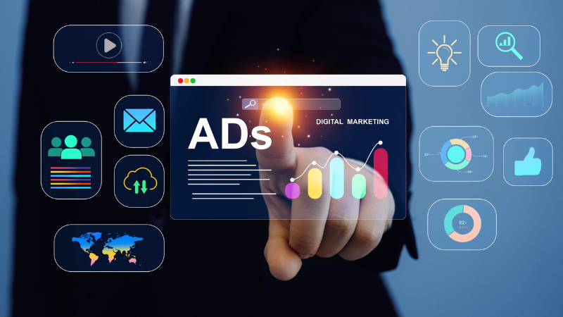 Digital marketing for promotion of products with social media, email, website and channel search engine.
